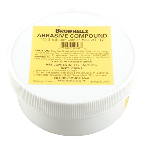 BROWNELLS - SILICON CARBIDE ABRASIVE COMPOUND
