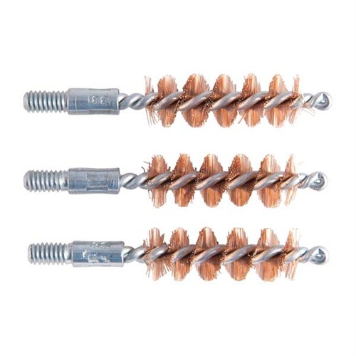 BROWNELLS - STANDARD LINE BRONZE BORE BRUSHES FOR HANDGUN