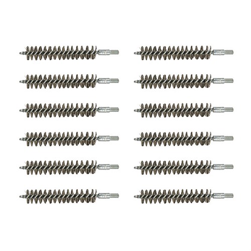 BROWNELLS - STANDARD LINE STAINLESS STEEL CENTER FIRE RIFLE BORE BRUSHES