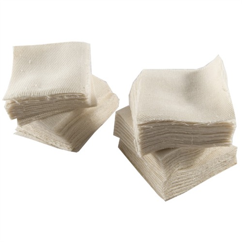 BROWNELLS - HEAVY-DUTY SQUARE 100% COTTON FLANNEL CLEANING PATCHES - View 5