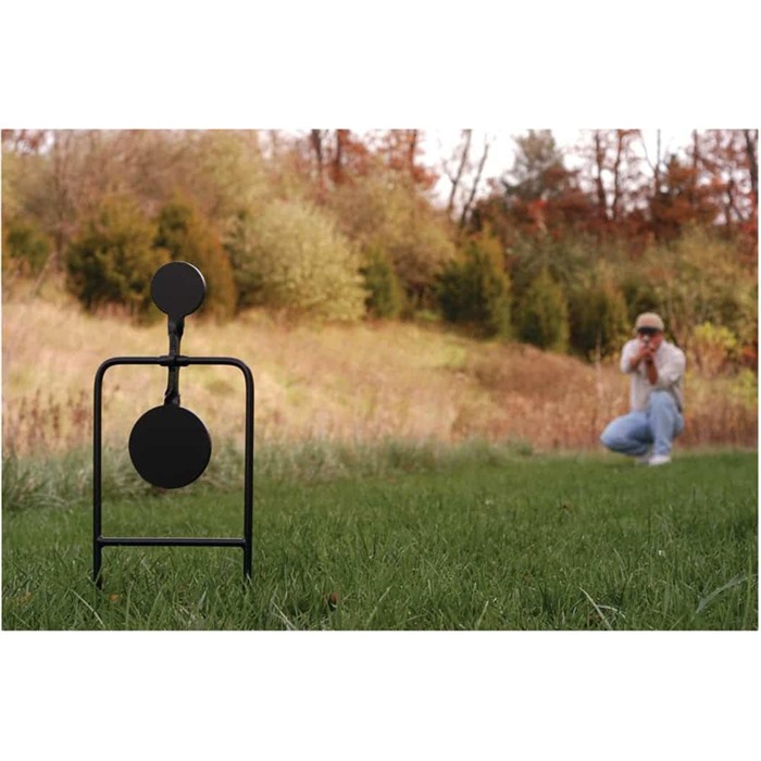 Double Spin Centerfire Handgun Swinging Target