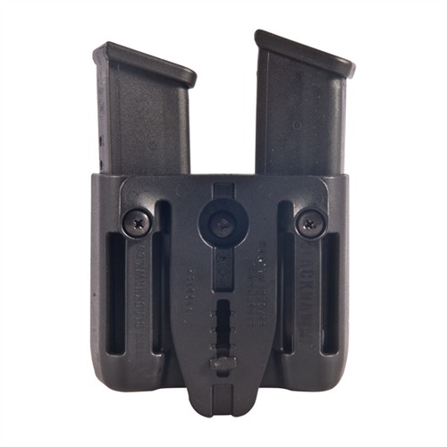 Double Stack Double Mag Case, Black