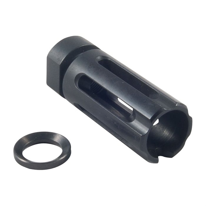 Extended Flash Suppressor 5.56mm/22 Cal 1/2-28 SS Nitride - View 2