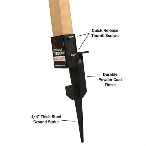 Stake Target-12" Round-Rifle Rated