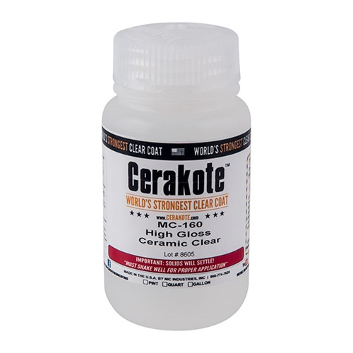 High Gloss Clear 4 oz Air Cure Coating