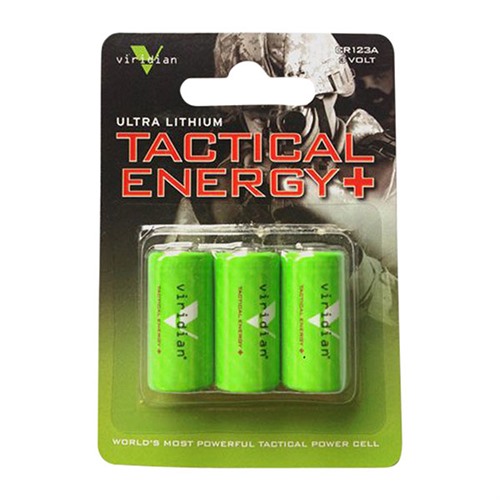 Lithium CR123A Batteries 3-Pack