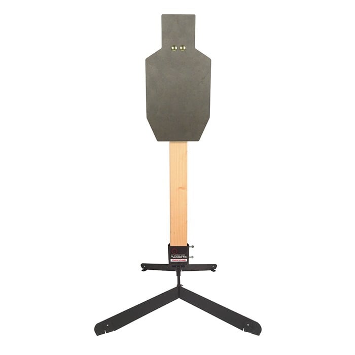 IPSC A-C Zone Rifle Target-Static Stand - View 2