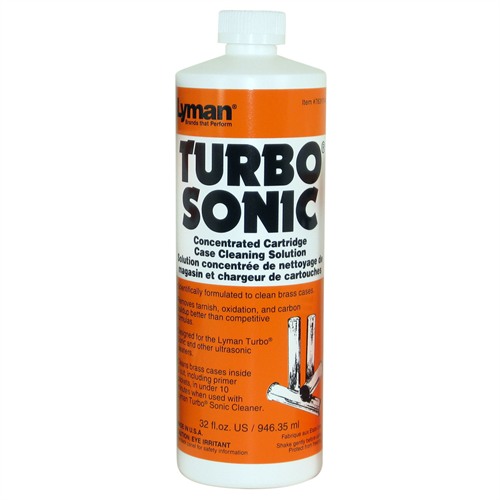 LYMAN - TURBO SONIC CLEANING SOLUTIONS AND ACCESSORIES