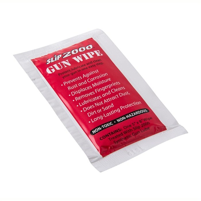 Synthetic Gun Lube Wipes 20 Pack