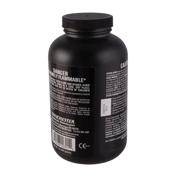 WINCHESTER - 572 SMOKELESS SHOTSHELL POWDER - View 4
