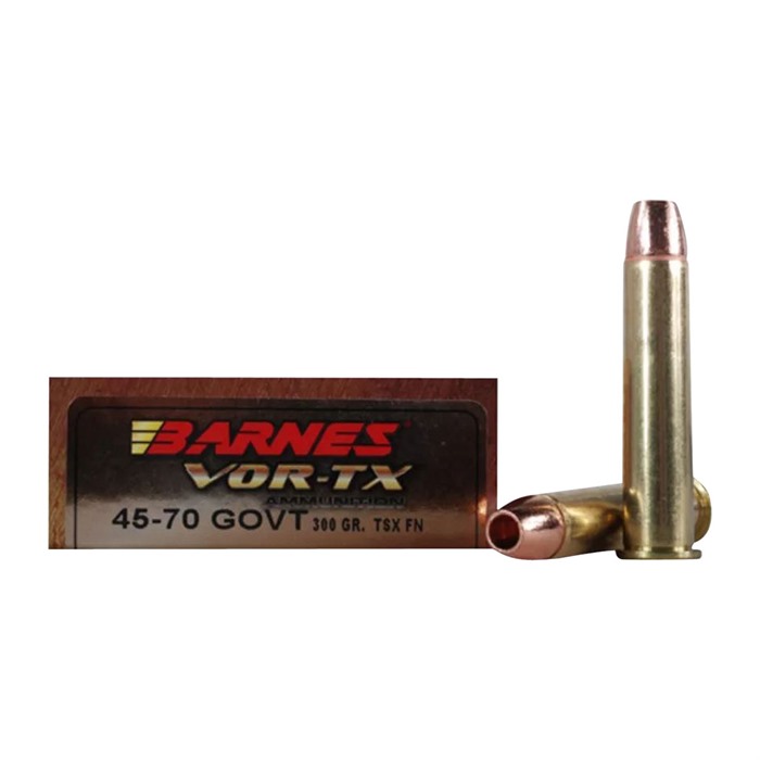VOR-TX 45-70 Government 300gr TSX Flat Nose 20/Box - View 2