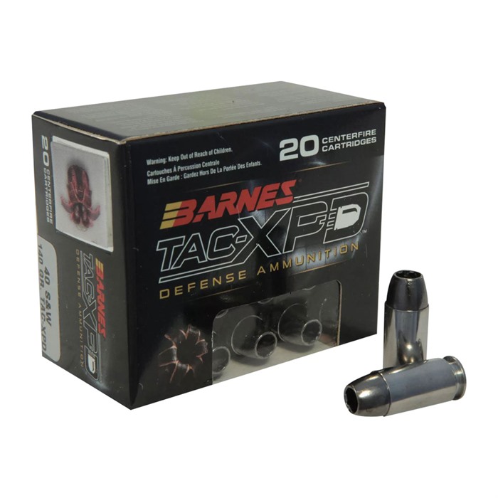 TAC-XPD 40 S&W 140gr TAC-XP Hollow Point 20/Box