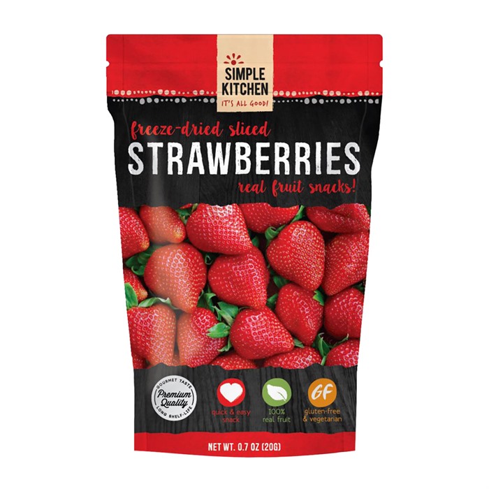 Freeze-Dried Strawberries 6 Pack