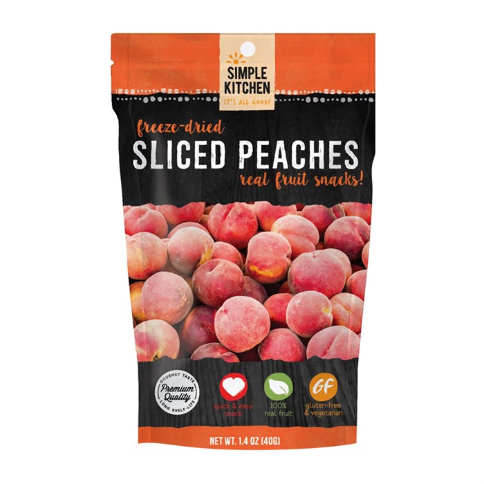 Freeze-Dried Peaches