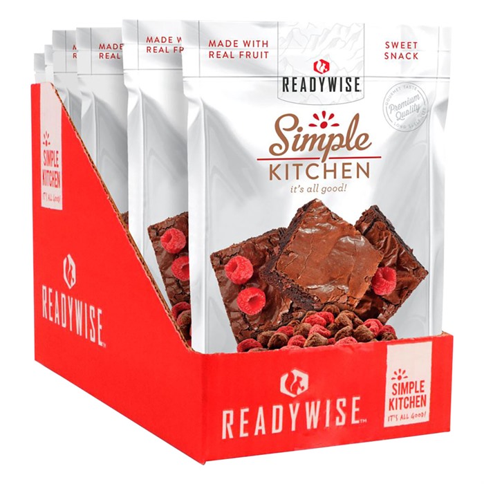 Freeze-Dried Raspberries & Brownie Bites 6 Pack