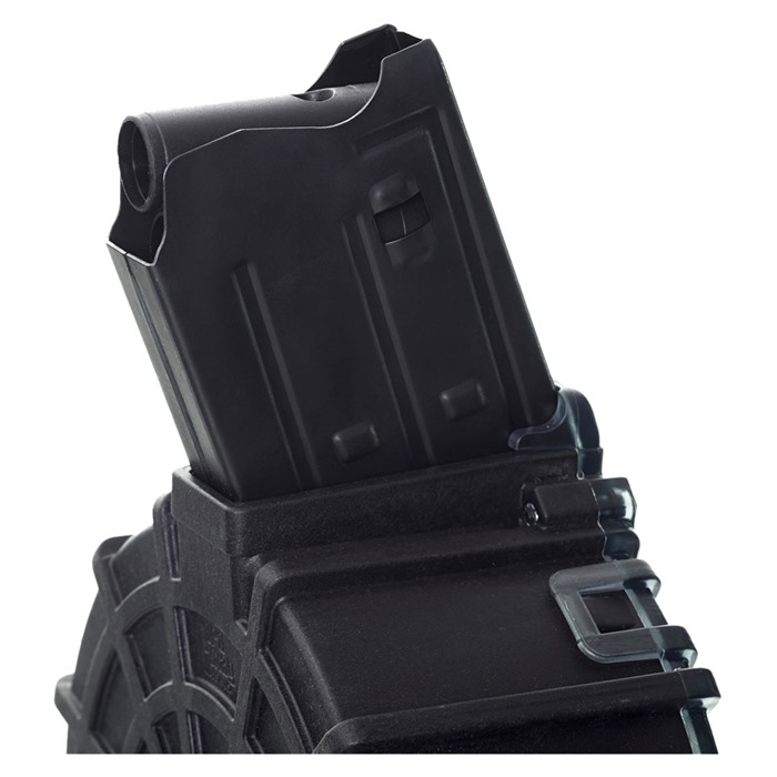 MKA 1919 12G 2-3/4 20Rd Drum Magazine Polymer Black