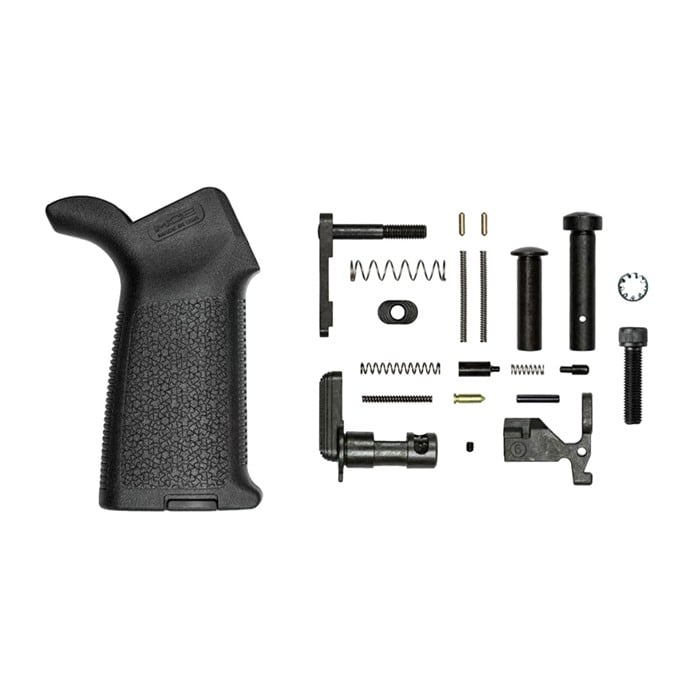 AERO PRECISION - M4E1 LOWER PARTS KITS W/MOE GRIP, NO FCG FOR AR-15
