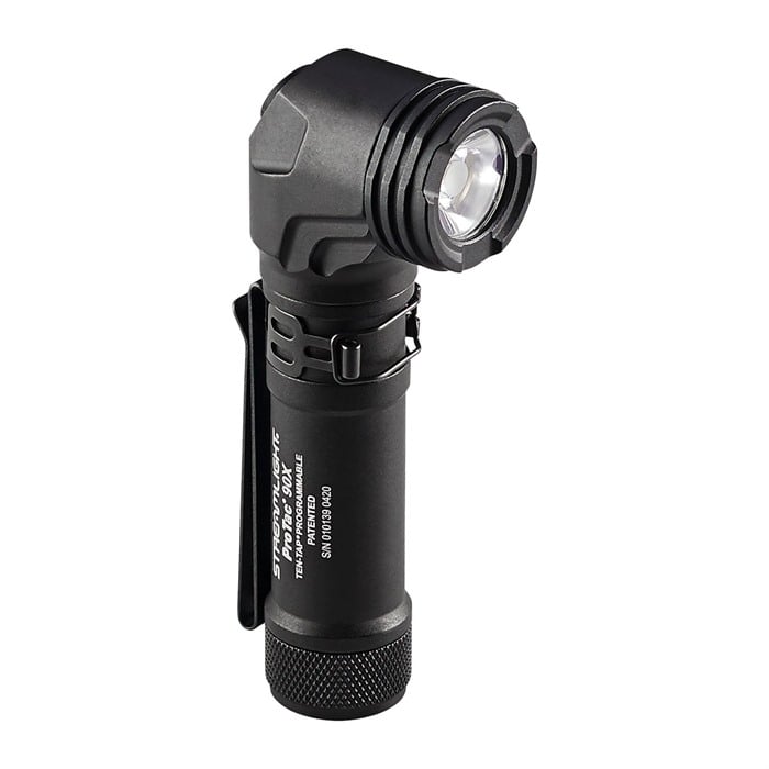 ProTac 90X Light w/ Nylon Holster- 2 CR123A Batteries