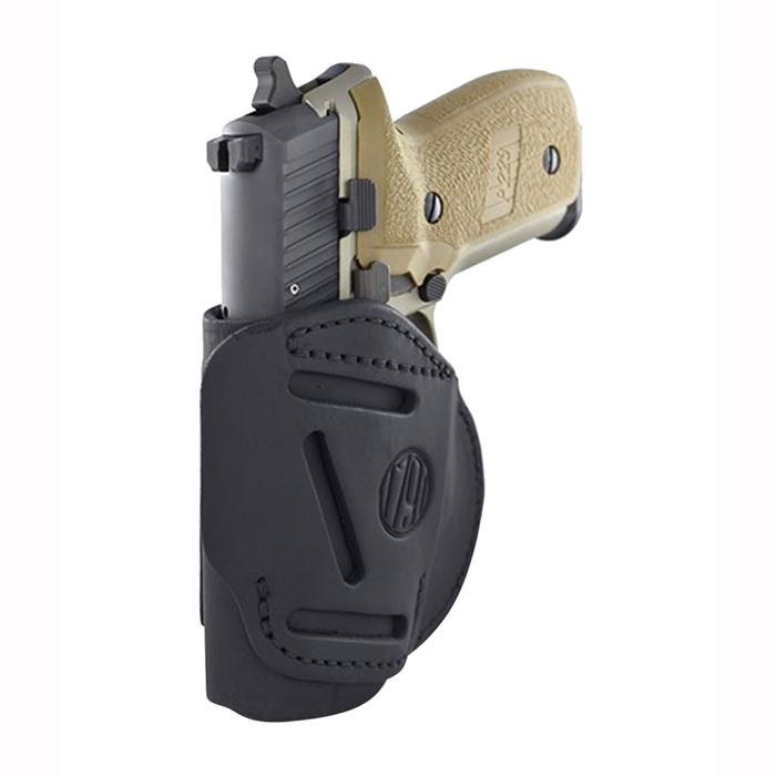 4 Way Holster Stealth Black RH Size 4