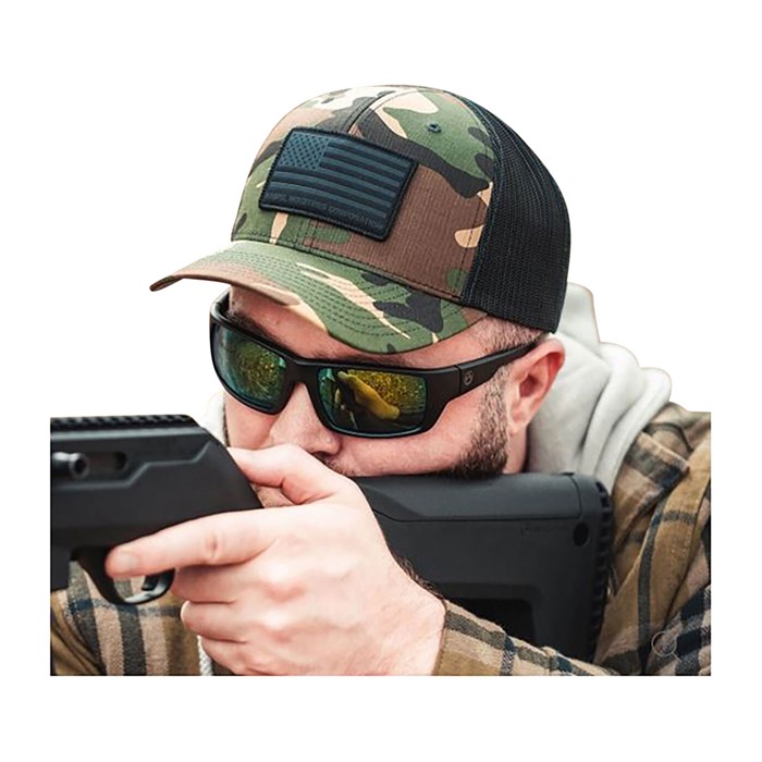 Standard Patch Trucker Woodland Camo