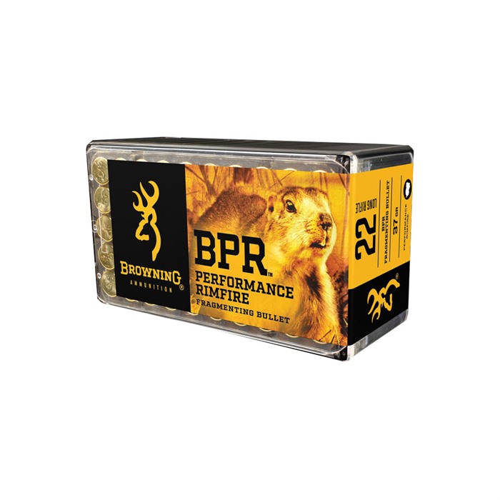 BPR 22 Long Rifle 37gr Fragmenting Bullet 50/Box
