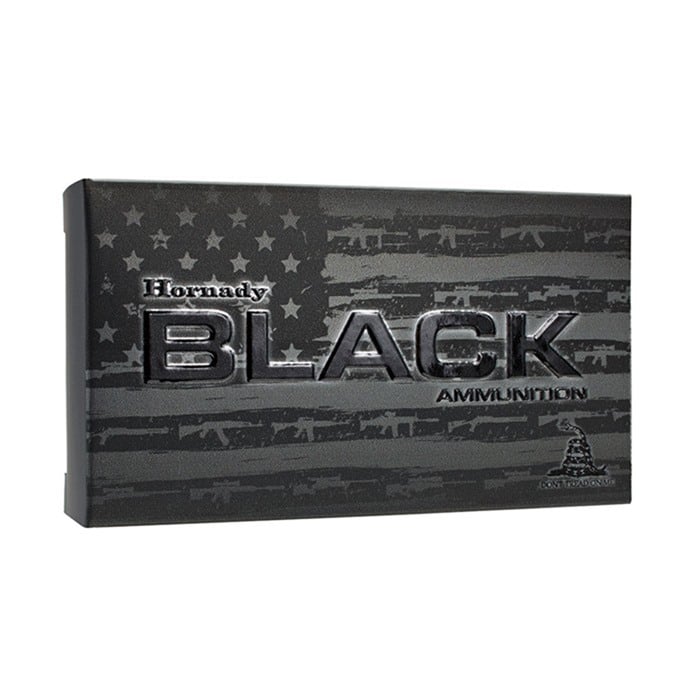 HORNADY - BLACK® 6MM CREEDMOOR BOAT TAIL HOLLOW POINT RIFLE AMMO