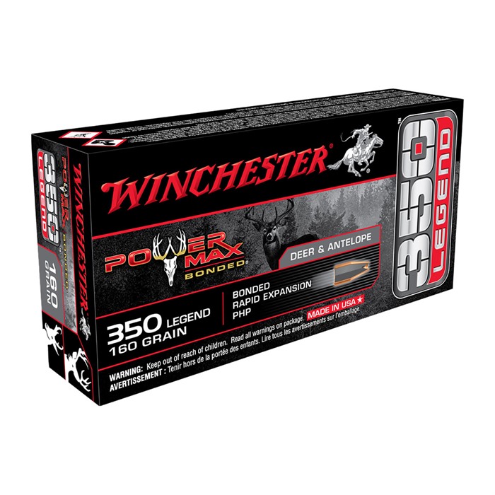 Power Max 350 Legend 160gr Bond Rapid Expansion PHP 20/Box