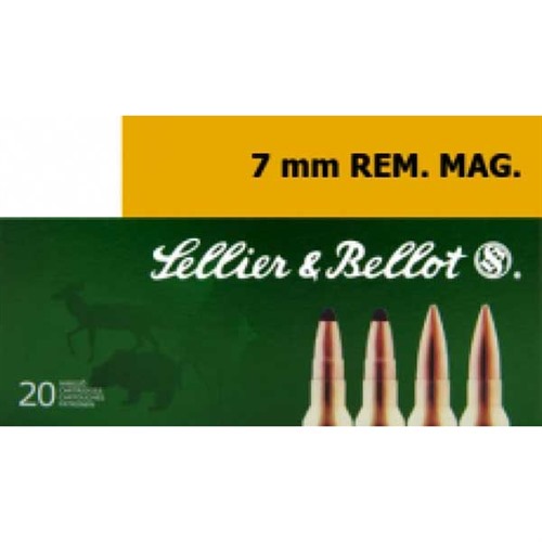 7Mm Remington Magnum 173Gr Semi-Jacketed Sp 20/Box