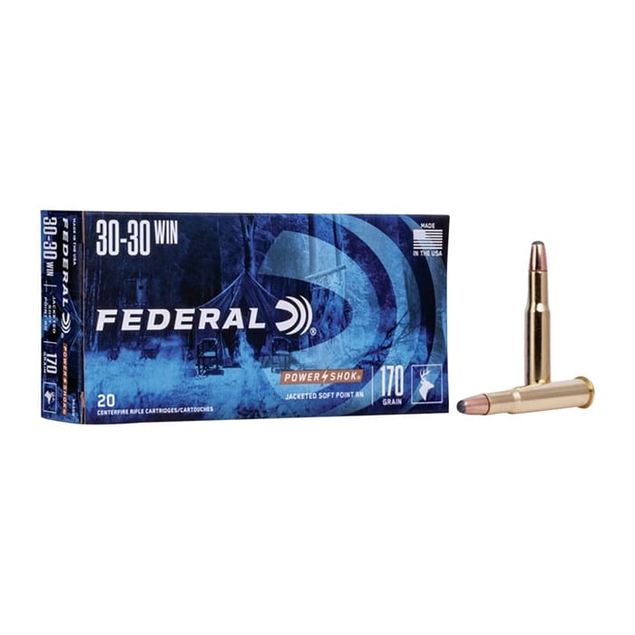 30-30 Winchester 170gr Jacketed Soft Point 20/Box