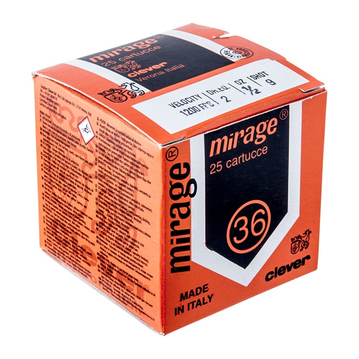 Mirage Super Target T1 410 Bore 2-1/2" 1/2oz #9 Shot 250/Cs