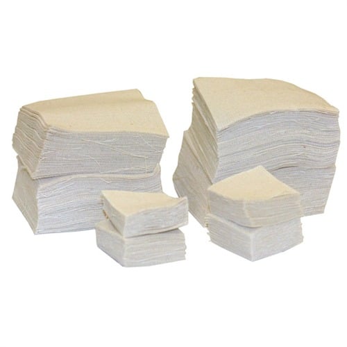 BROWNELLS - MIL-SPEC SQUARE 100% COTTON FLANNEL CLEANING PATCHES