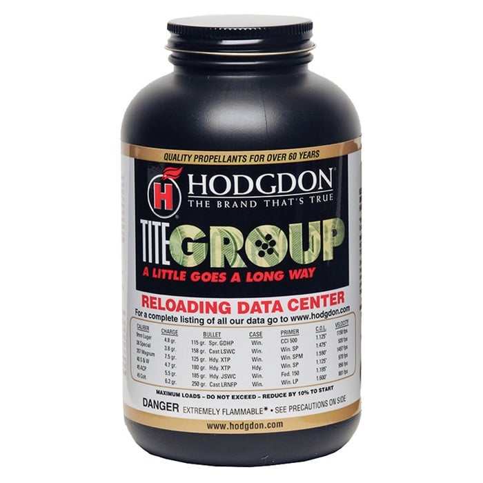 HODGDON POWDER CO., INC. - TITEGROUP® SMOKELESS PISTOL POWDER - View 2