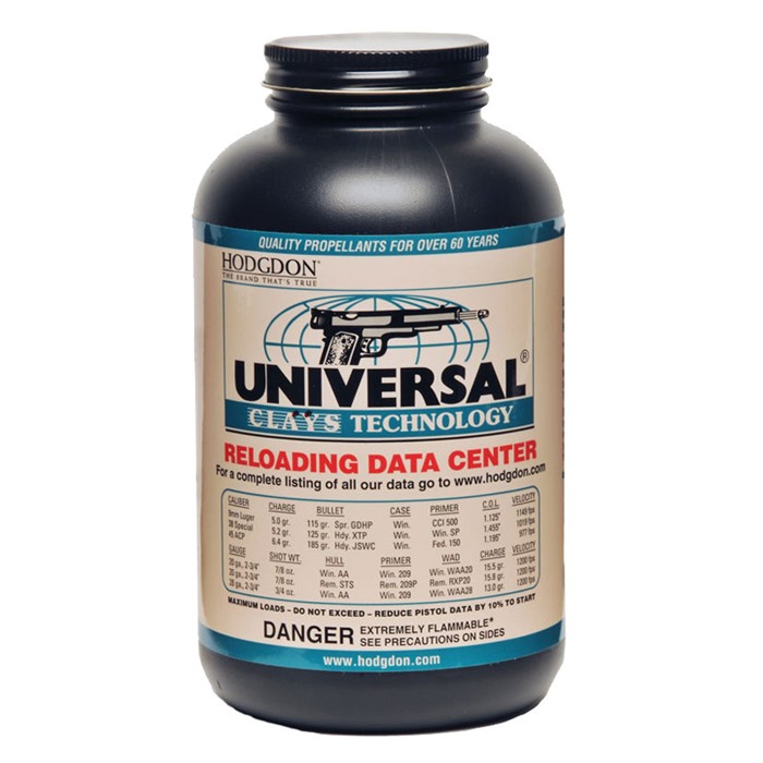 HODGDON POWDER CO., INC. - UNIVERSAL® SMOKELESS PISTOL POWDER - View 2