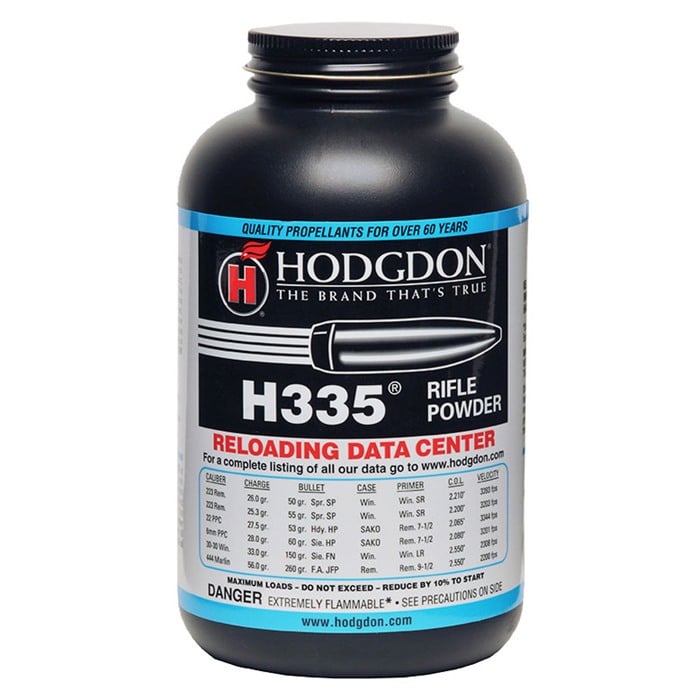 HODGDON POWDER CO., INC. - H335 SMOKELESS RIFLE POWDER - View 2