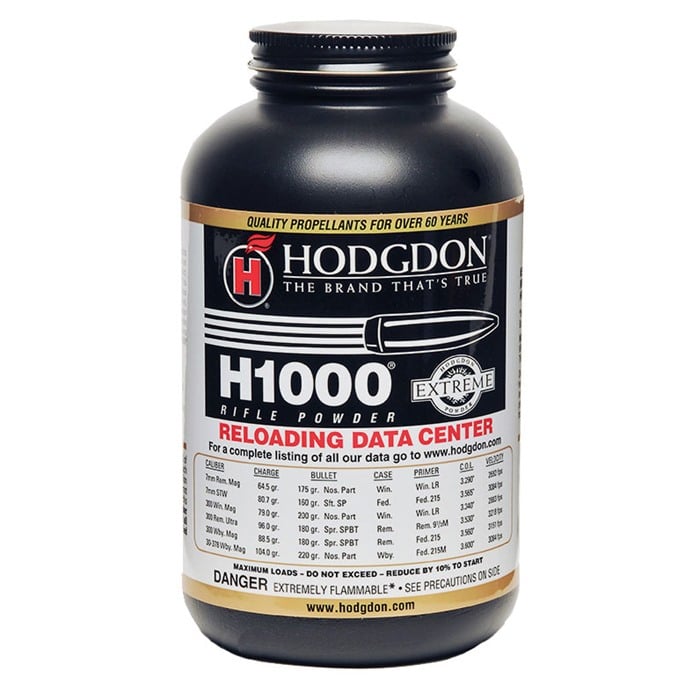 HODGDON POWDER CO., INC. - H1000 SMOKELESS RIFLE POWDER - View 2