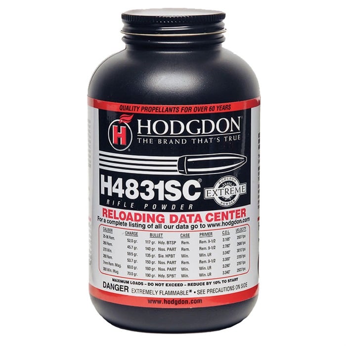 HODGDON POWDER CO., INC. - H4831SC SMOKELESS RIFLE POWDER - View 2