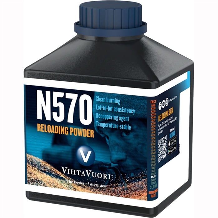 VIHTAVUORI - N570 HIGH ENERGY SMOKELESS RIFLE POWDER