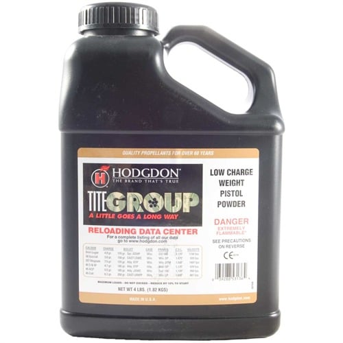 HODGDON POWDER CO., INC. - TITEGROUP® SMOKELESS PISTOL POWDER - View 4