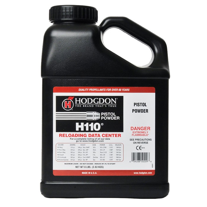 HODGDON POWDER CO., INC. - H110 SMOKELESS PISTOL POWDER - View 2