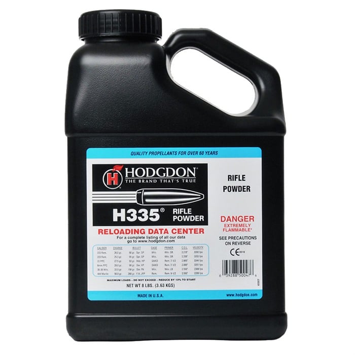HODGDON POWDER CO., INC. - H335 SMOKELESS RIFLE POWDER