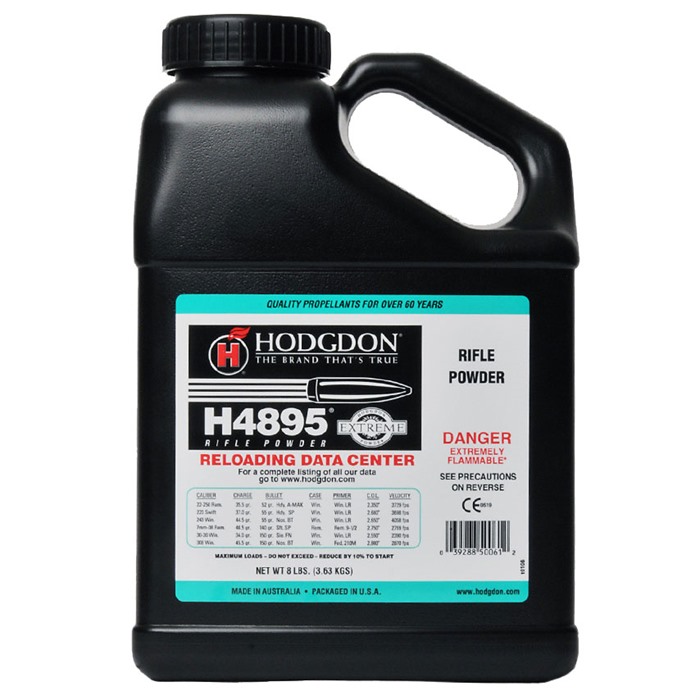 HODGDON POWDER CO., INC. - H4895 SMOKELESS RIFLE POWDER
