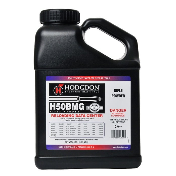 HODGDON POWDER CO., INC. - H50BMG SMOKELESS RIFLE POWDER - View 2