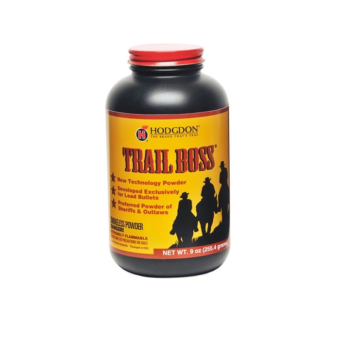 HODGDON POWDER CO., INC. - TRAIL BOSS® SMOKELESS PISTOL POWDER - View 3