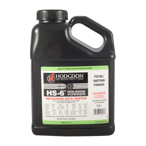 HODGDON POWDER CO., INC. - HS-6 SMOKELESS PISTOL/ SHOTSHELL POWDER