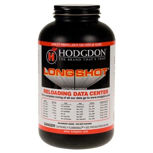 HODGDON POWDER CO., INC. - LONGSHOT® SMOKELESS SHOTSHELL POWDER - View 3
