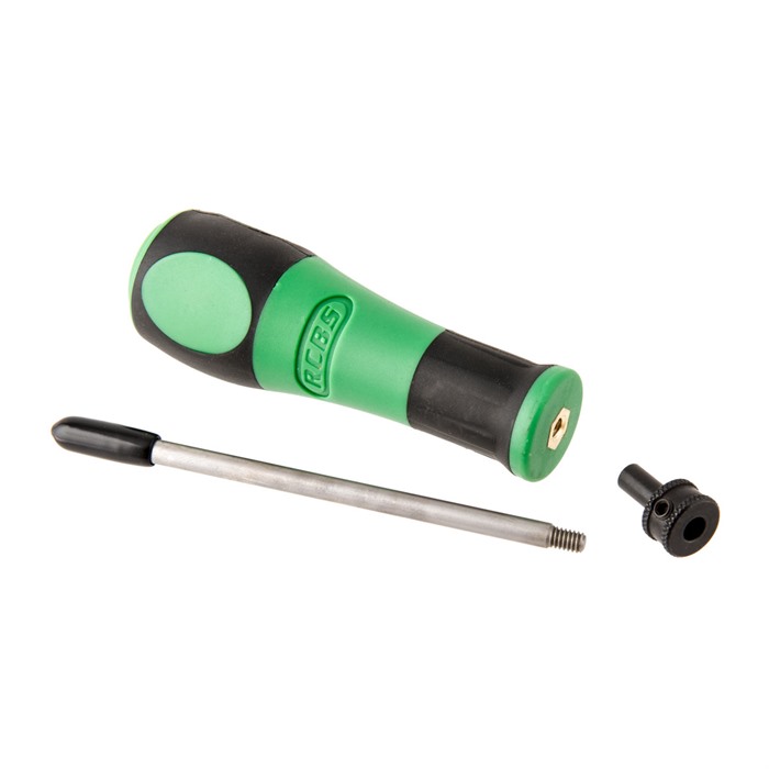 Flash Hole Deburring Tool w/.22 Cal Pilot